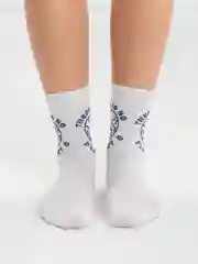Белый носки женские, унисекс