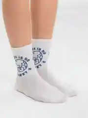 Белый носки женские, унисекс