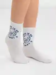 Белый носки женские, унисекс