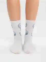 Белый носки женские, унисекс