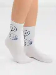 Белый носки женские, унисекс