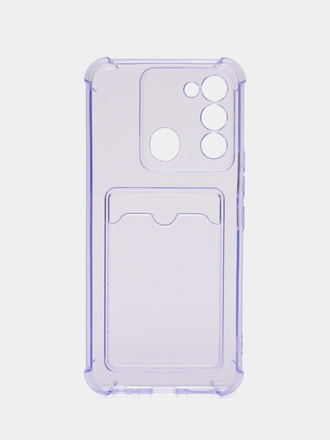 Лавандовый чехол Tecno Spark Go 2022, Spark 8C силиконовый, Техно Спарк Го 2022, Спарк 8С прозрачный