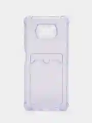 Лавандовый чехол для Xiaomi Poco X3, Poco X3 NFS, Poco X3 Pro (Сяоми Поко Х3, Поко Х3 Про) прозрачный