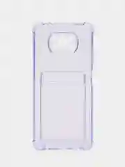 Лавандовый чехол для Xiaomi Poco X3, Poco X3 NFS, Poco X3 Pro (Сяоми Поко Х3, Поко Х3 Про) прозрачный