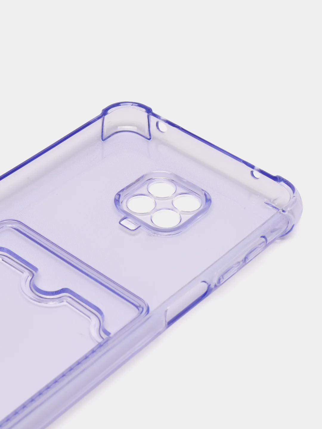 Лавандовый чехол Xiaomi Redmi Note 9S, Note 9 Pro, Note 9 Pro Max, прозрачный