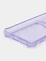 Лавандовый силиконовый чехол для Xiaomi Redmi 12C (Сяоми Редми 12С), прозрачный, с карманом