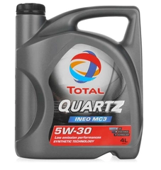Моторное масло Quartz Ineo MC3 5W-30, синтетическое 4 л