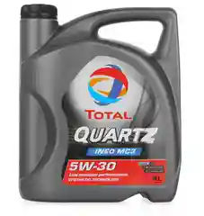 Моторное масло Quartz Ineo MC3 5W-30, синтетическое 4 л