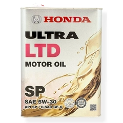 Моторное масло Honda Ultra LTD 5W-30 SP синтетическое (гидрокрекинг) 4 л