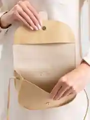 Бежевый сумка женская через плечо