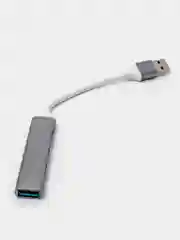 Серебряный usb-хаб, переходник HUB 3.0, USB разветвитель