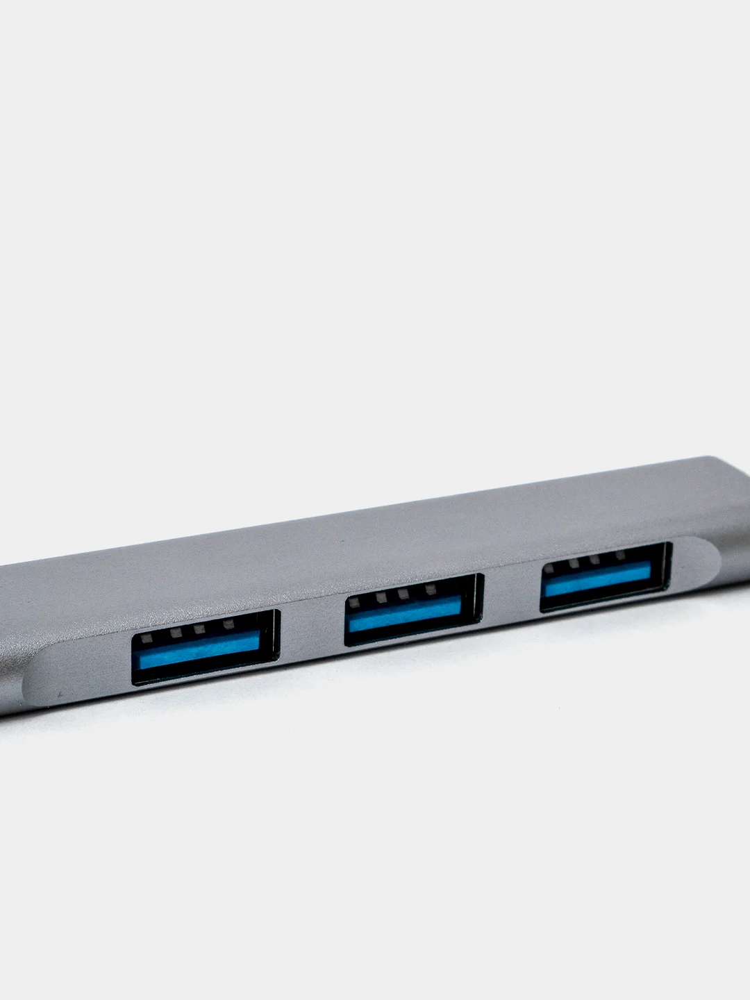 Серебряный usb-хаб, переходник HUB 3.0, USB разветвитель