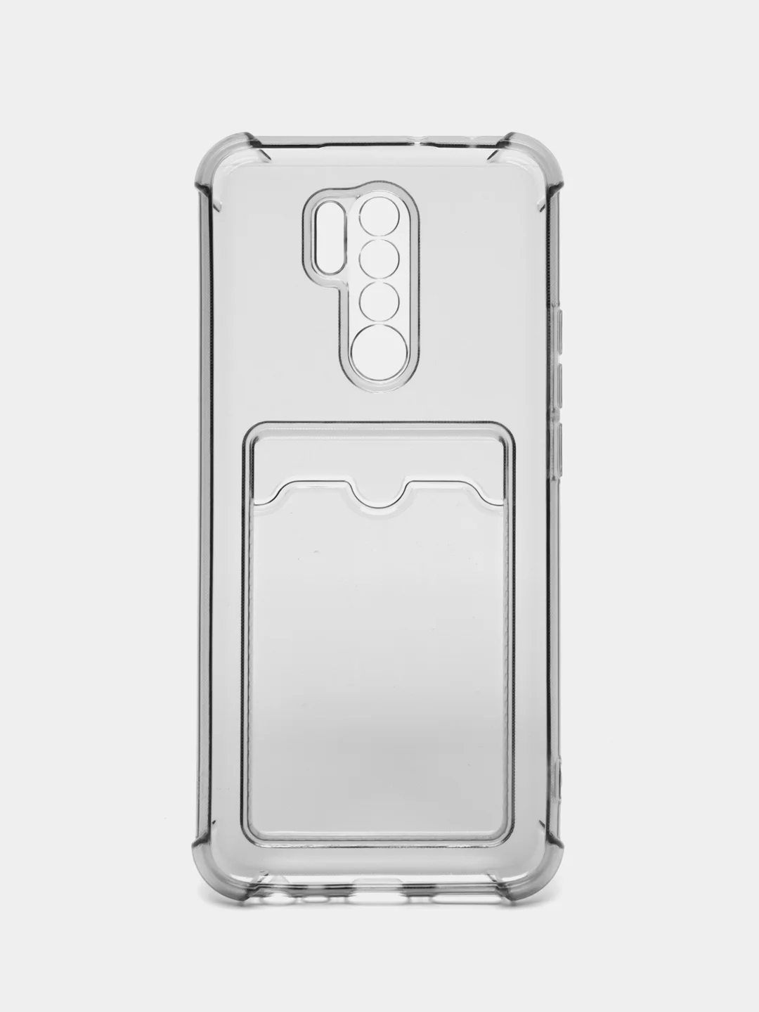Прозрачный чехол силиконовый для Xiaomi Redmi 9 (Сяоми Редми 9), прозрачный