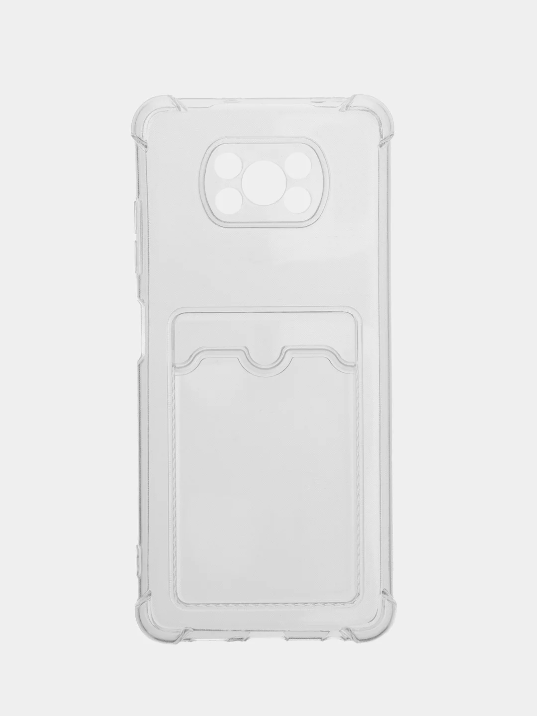 Прозрачный чехол для Xiaomi Poco X3, Poco X3 NFS, Poco X3 Pro (Сяоми Поко Х3, Поко Х3 Про) прозрачный