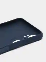 Темно-синий чехол для Infinix Hot 20, Инфиникс Хот 20, силиконовый, матовый