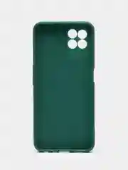 Тёмно-зелёный чехол для Realme 8i / Narzo 50 4G Реалми 8ай / Нарзо 50 4G, силиконовый, матовый
