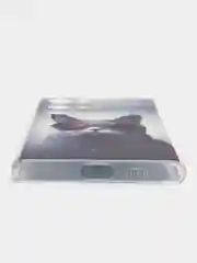 Синий меланж чехол на Samsung Galaxy S22 Ultra / Самсунг S22 Ultra прозрачный с рисунком, защита камеры