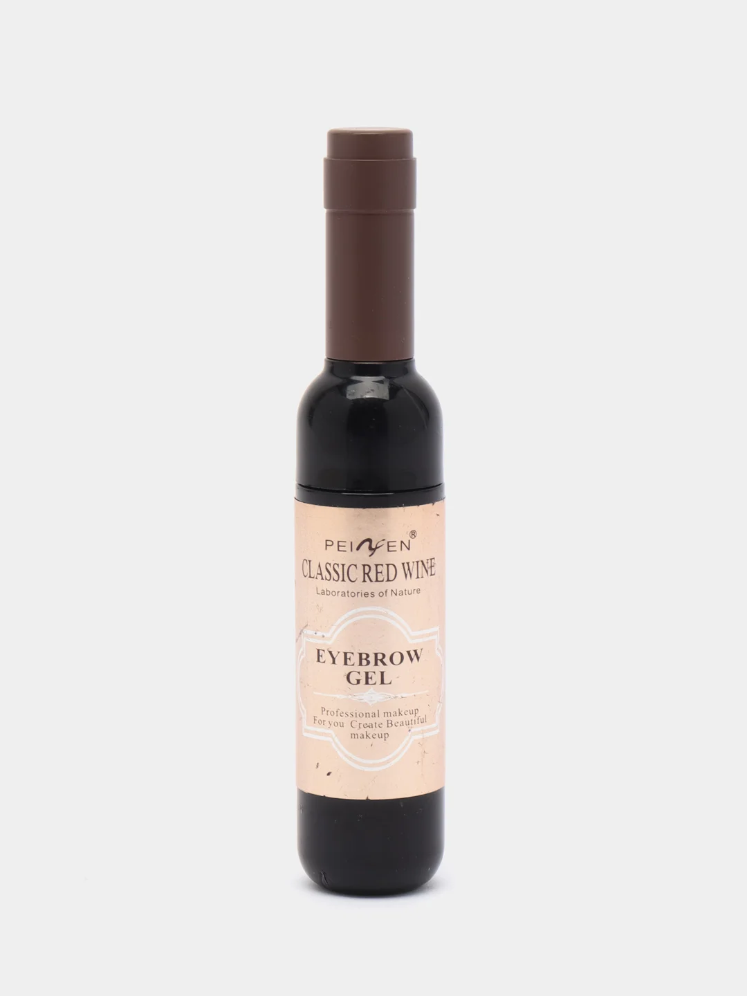 Тёмно-коричневый краска-гель для бровей Peimen Classic Red Wine, 3 оттенка, 6 мл