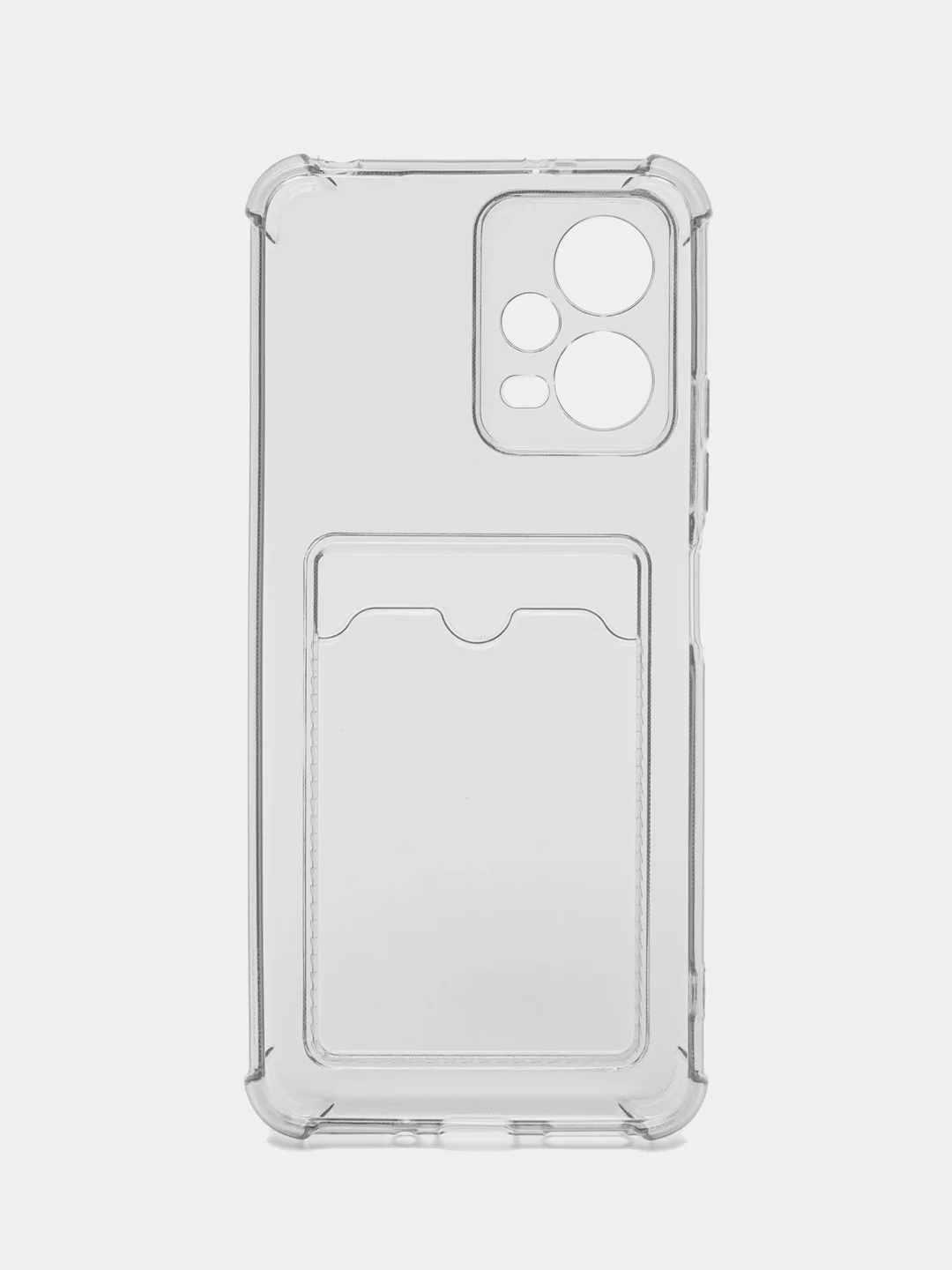 Серый чехол для Xiaomi Redmi Note 12 5G, Poco X5 (Сяоми Нот 12 5Г, Поко Х5), прозрачный