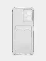 Серый чехол для Xiaomi Redmi Note 12 5G, Poco X5 (Сяоми Нот 12 5Г, Поко Х5), прозрачный