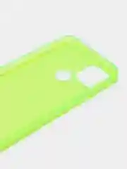 Салатовый чехол силиконовый для Realme C21, накладка, бампер неоновый, салатовый, RedLine
