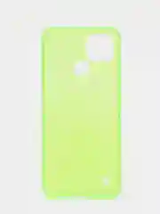 Салатовый чехол силиконовый для Realme C21, накладка, бампер неоновый, салатовый, RedLine
