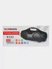 Колонка портативная беспроводная блютуз bluetooth / радиоприемник Sonnen, Fm-тюнер 513480