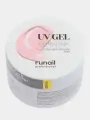 Кораллово-розовый гель для наращивания/Камуфлирующий УФ-гель Runail Professional