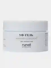 Светло-жёлтый гель для наращивания/Камуфлирующий УФ-гель Runail Professional