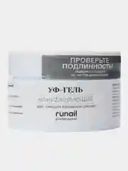 Тёмно-розовый гель для наращивания/Камуфлирующий УФ-гель Runail Professional