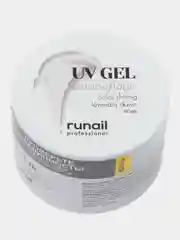 Тёмно-розовый гель для наращивания/Камуфлирующий УФ-гель Runail Professional