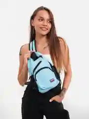 Голубой сумка спортивная через плечо, рюкзак на одно плечо