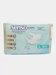 Подгузники для взрослых "SENSO MED", размер  L, 3, дышащие, индикатор влаги, памперсы