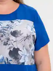 Синий платье женское, большие размеры, повседневное, офисное