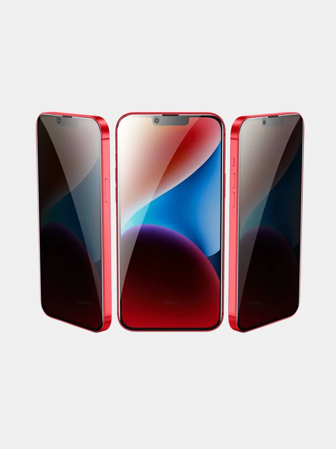 Защитное стекло Hoco антишпион на iPhone 14 Pro Max, 13, 13 Pro, 12, 11, XR, XS, X Plus, приватное