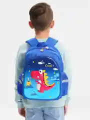 Синий школьный рюкзак для мальчика
