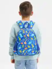 Рюкзак детский маленький дошкольный Brauberg Kids 1 отделение, 3 кармана, Dinos, 271392