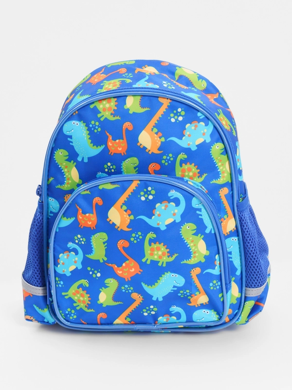 Рюкзак детский маленький дошкольный Brauberg Kids 1 отделение, 3 кармана, Dinos, 271392