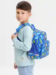 Рюкзак детский маленький дошкольный Brauberg Kids 1 отделение, 3 кармана, Dinos, 271392