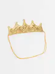 Золотой корона карнавальная