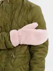 Розовый варежки женские LERAY Эйнсли экомех