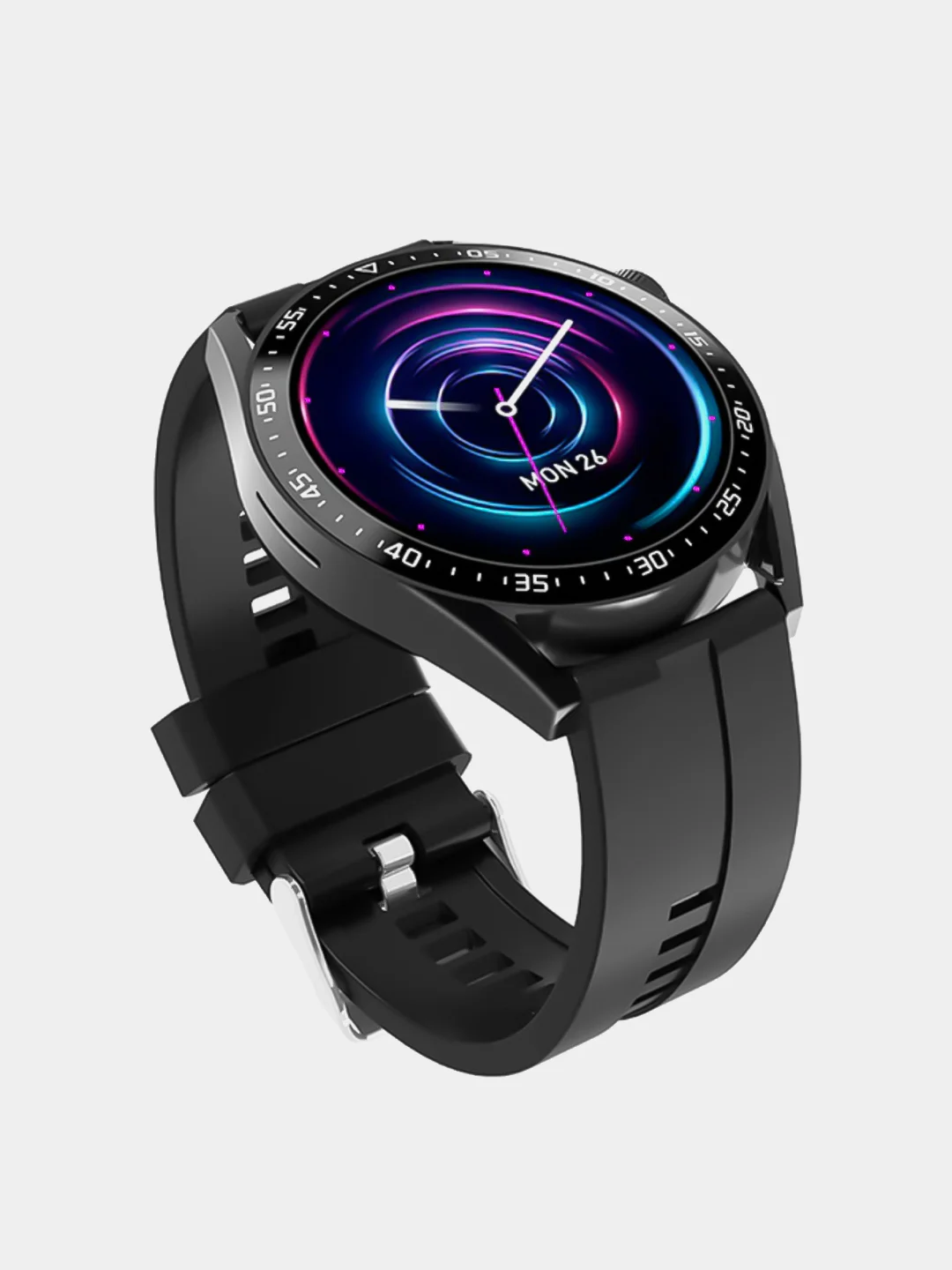 Черный смарт-часы, Smart Watch HW3 Pro, с голосовым помощником