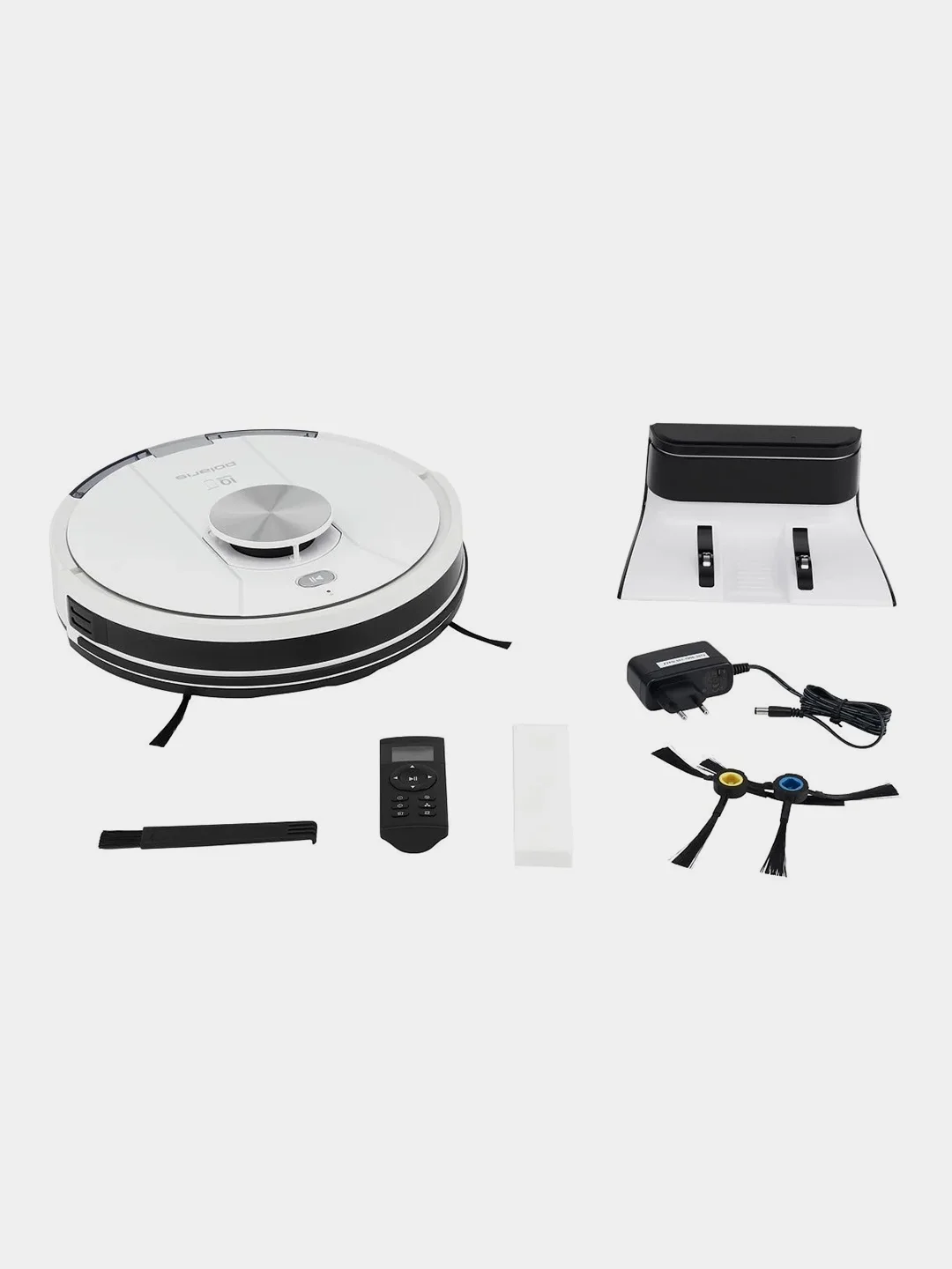 Робот-пылесос Polaris PVCR 3900 IQ Home Panorama Aqua, белый