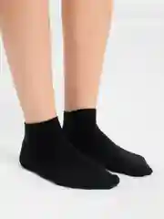 Короткие однотонные носки, женские