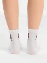 Белый носки женские