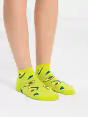 Короткие носки с рисунком