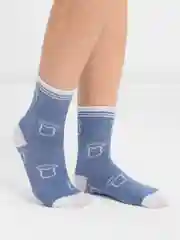 Синий носки женские, мужские, молодежные