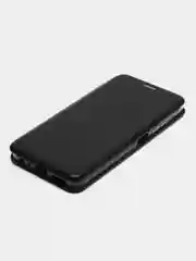 Черный чехол-книжка для TECNO Spark 6 Go, Spark 7, Camon 17P, 18P, TECNO Pouvoir 4, Pova Neo 2