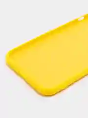 Желтый silicone Case чехол для iPhone (Айфон) 15, 14, 13, 12, 11, Pro, Max, Mini, Plus, XR, X, XS