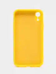 Желтый silicone Case чехол для iPhone (Айфон) 15, 14, 13, 12, 11, Pro, Max, Mini, Plus, XR, X, XS